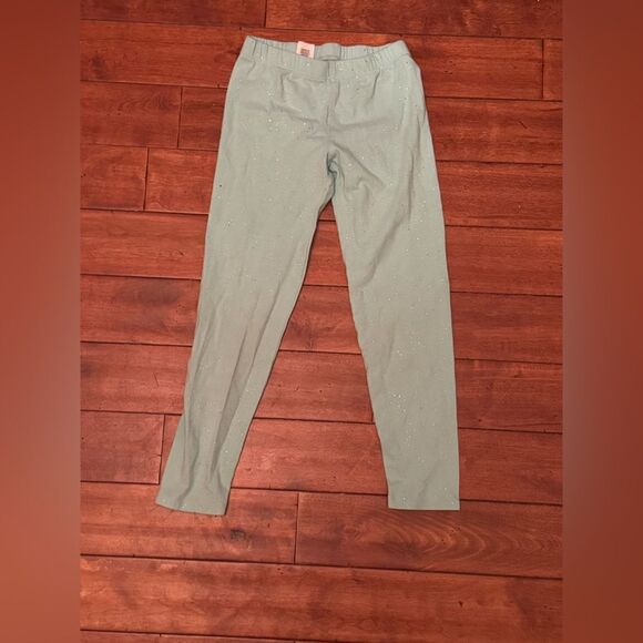 Girls M(7/8) Falls Creek Sweater Jogger Pants turquoise Sparkle Glitter - Picture 1 of 3